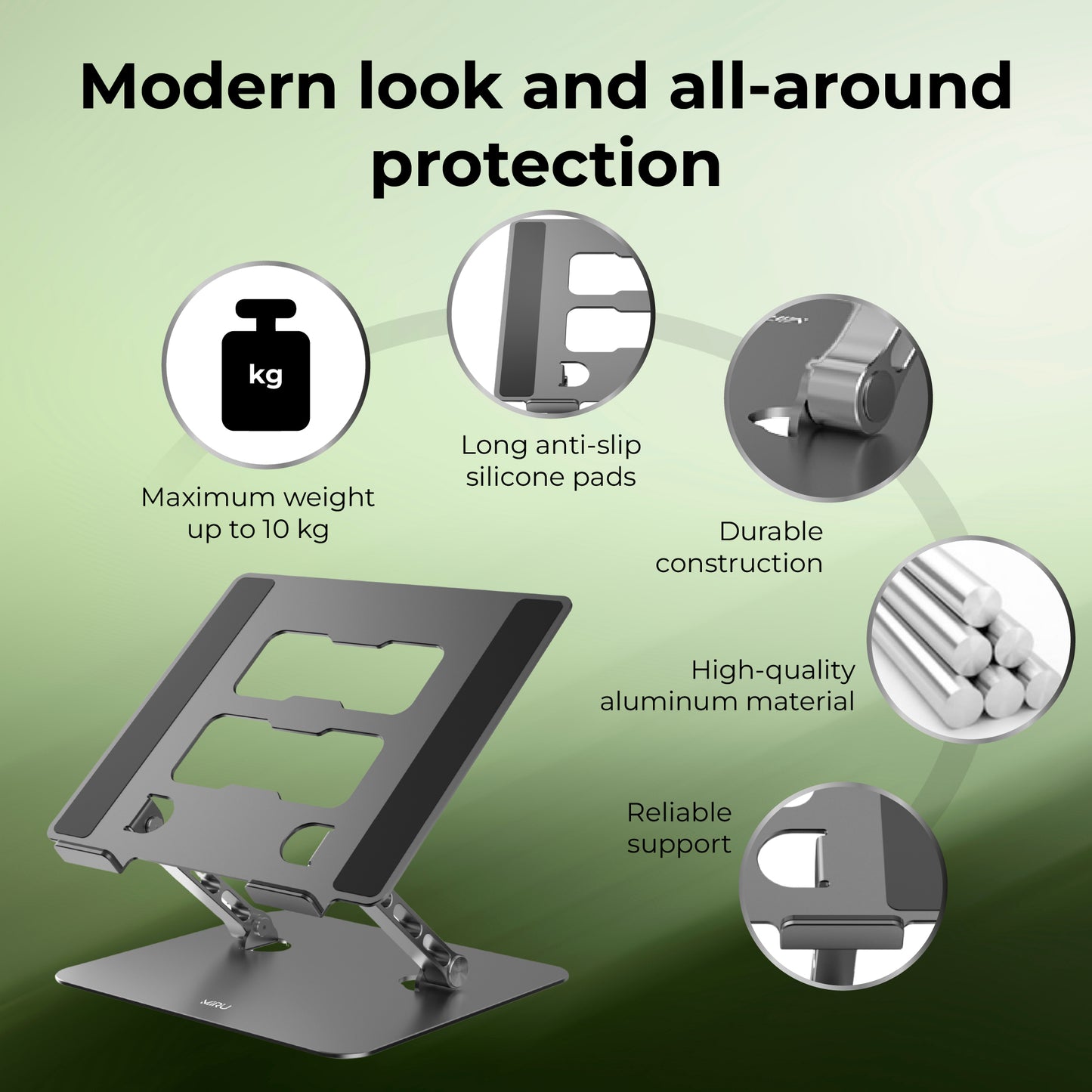 Soporte ajustable para computadora portátil MLS-5008