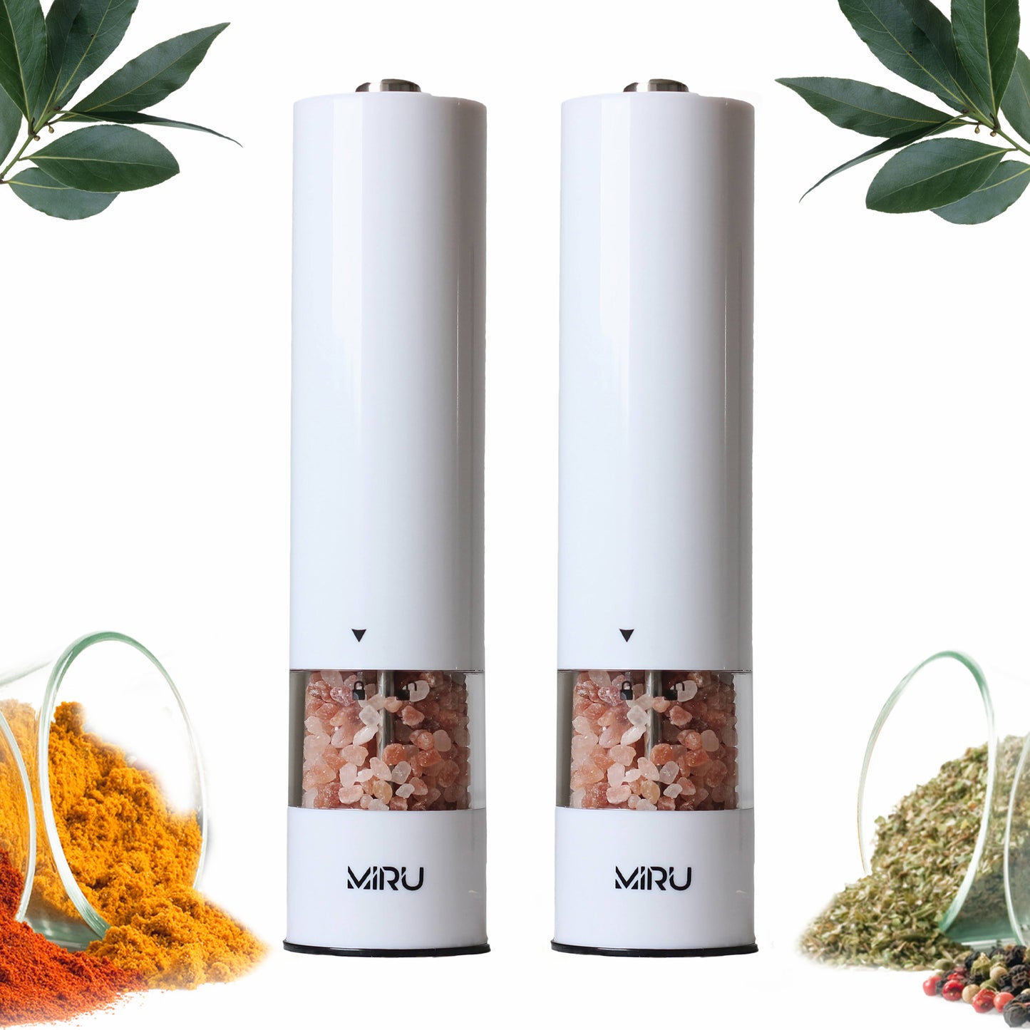 ELECTRIC PEPPER AND SALT MILL SET OF 2 - Miruhome