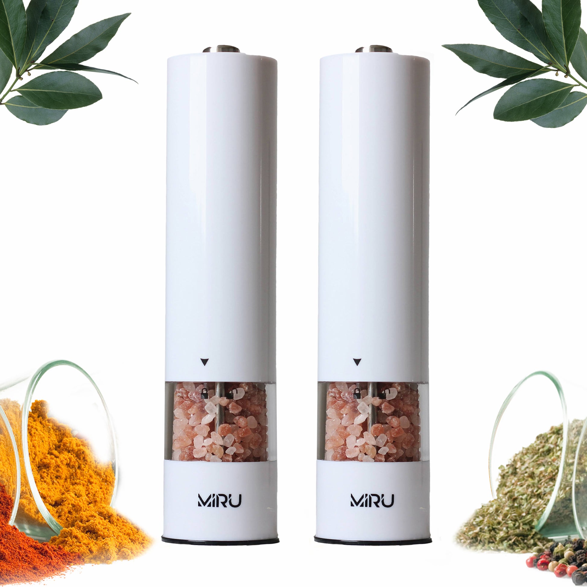 ELECTRIC PEPPER AND SALT MILL SET OF 2 - Miruhome