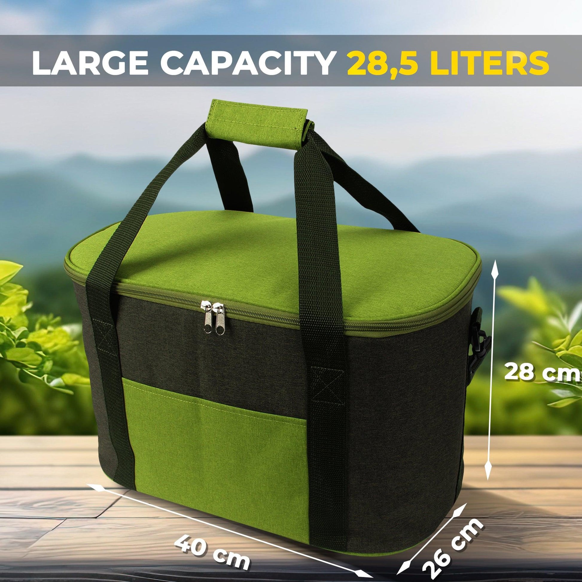 THERMAL BAG FOR FOOD LARGE REFRIGERATOR FOR PICNIC - Miruhome