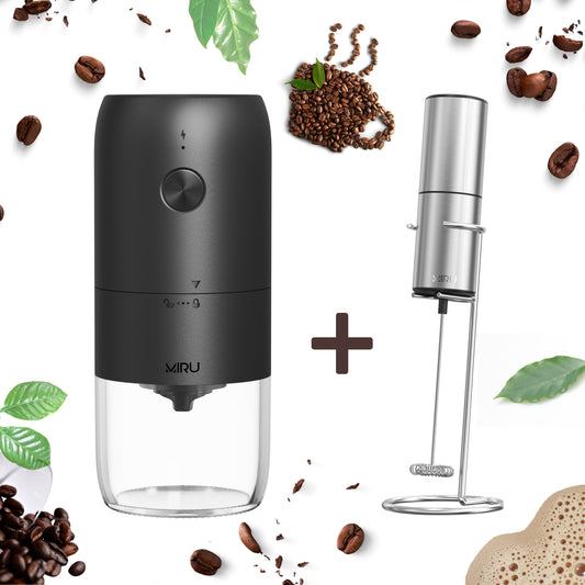 Electric coffee grinder + cappuccinatore 1036